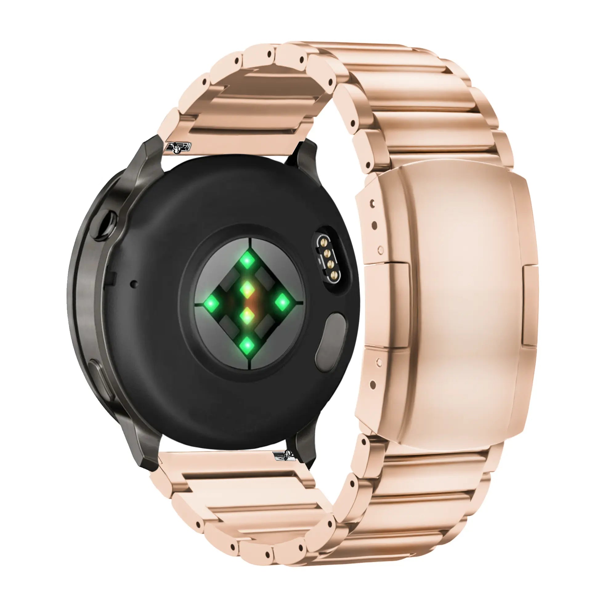 Bandz Garmin Venu 4 - 41mm Titanium Link Strap (Rose Gold)
