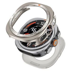 Samsung Galaxy Watch Ultra 2 Bezel Metallhülle (Titan/Orange)