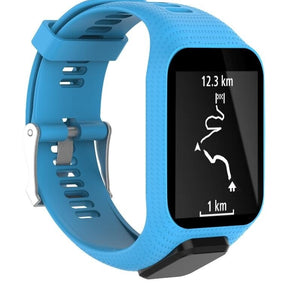 tomtom-runner-3-silikonarmband-blau