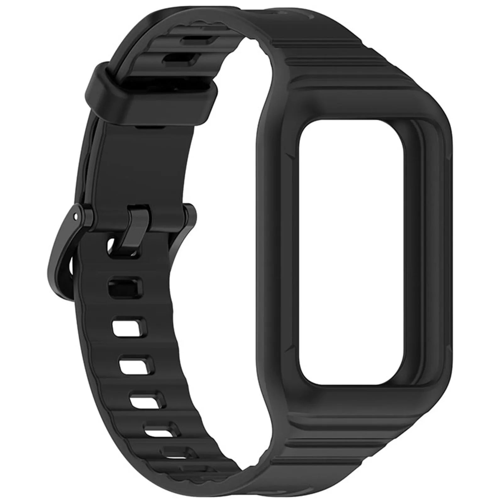 Honor Band 10 TPU Armband mit Hülle (Schwarz)