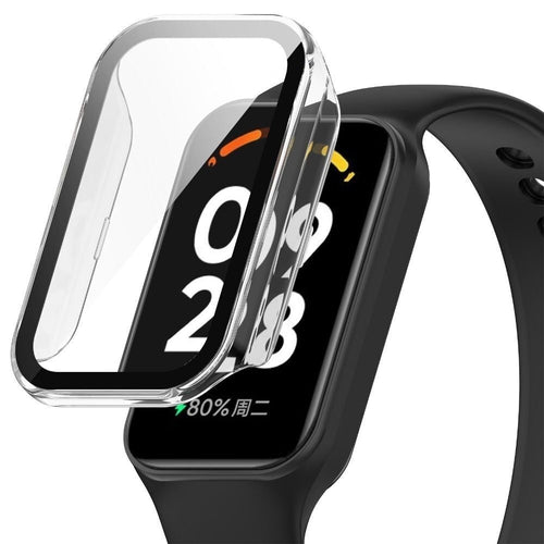 Xiaomi Smart Band 8 Active Hartschale-Hülle mit Glass (Transparent)