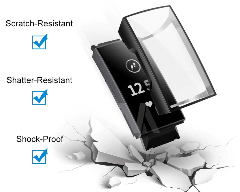 gear 4 schutzhülle Fitbit Charge 3 / 4 Schutzhülle (Schwarz)