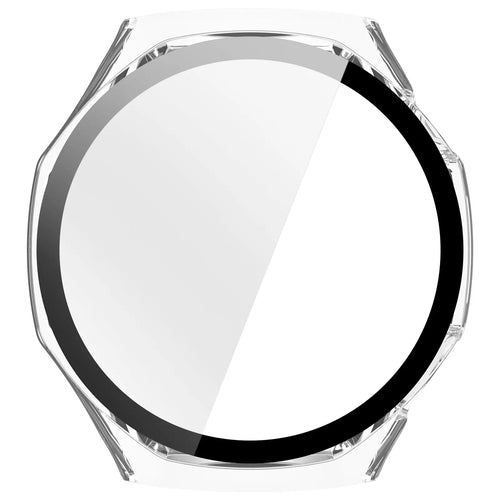 Huawei Watch GT 7 Pro PC-Schutzhülle mit Glas (Transparent)