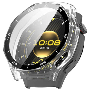Huawei Watch GT 7 Pro Bezel PC Hülle mit Glas (Transparent)