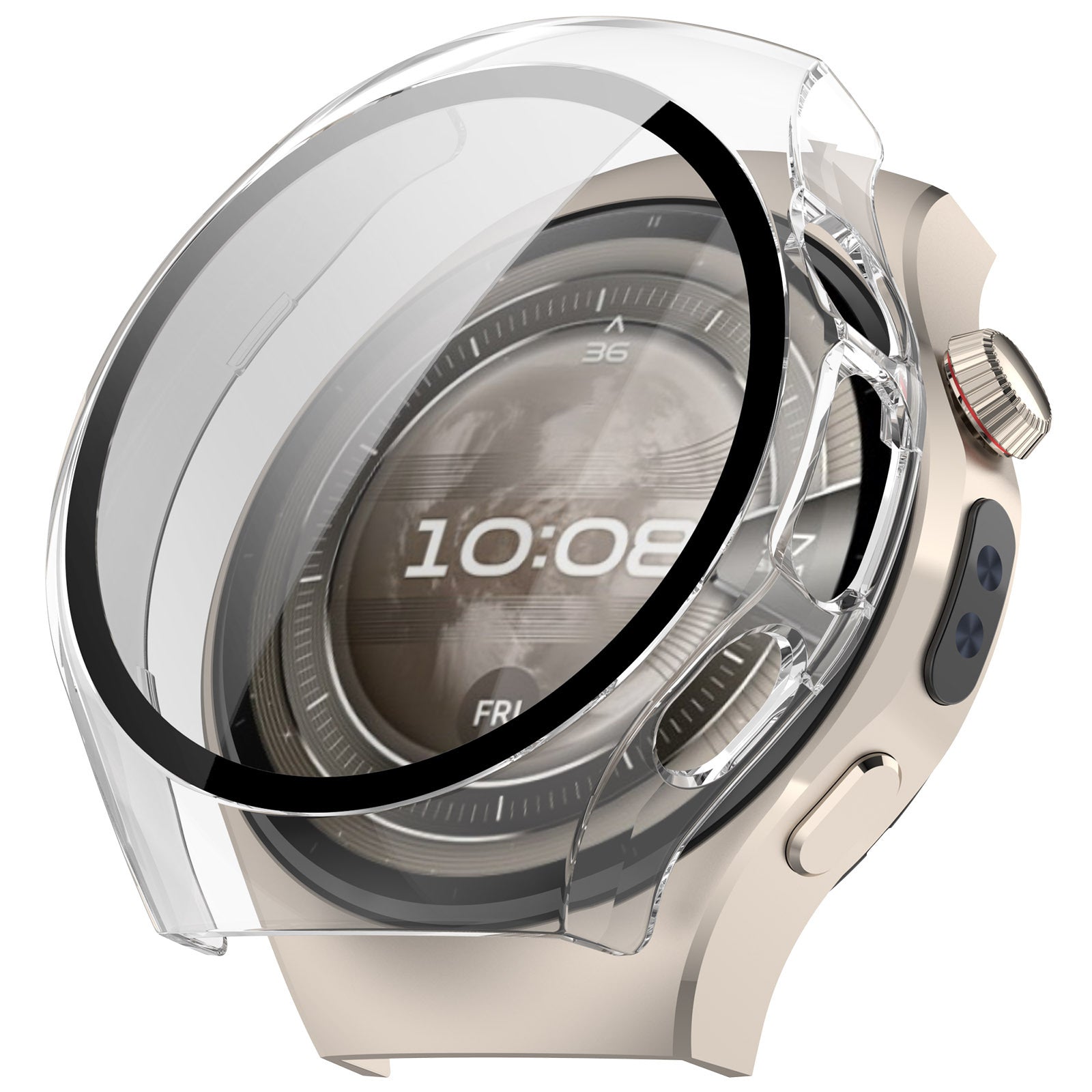 Huawei Watch 5 - 42mm Hartschale mit Glass (Transparent)