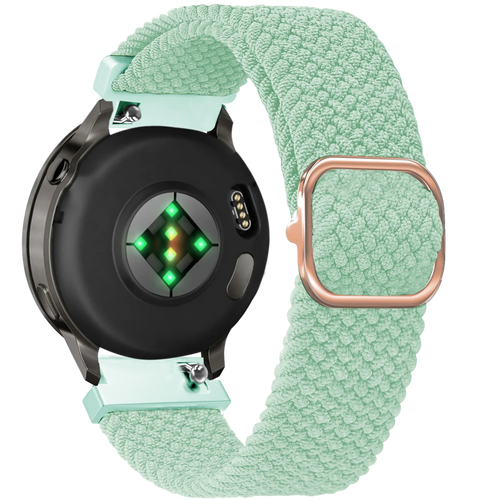 Bandz Garmin Forerunner 265s Adjustable Braided Strap (Turquoise)