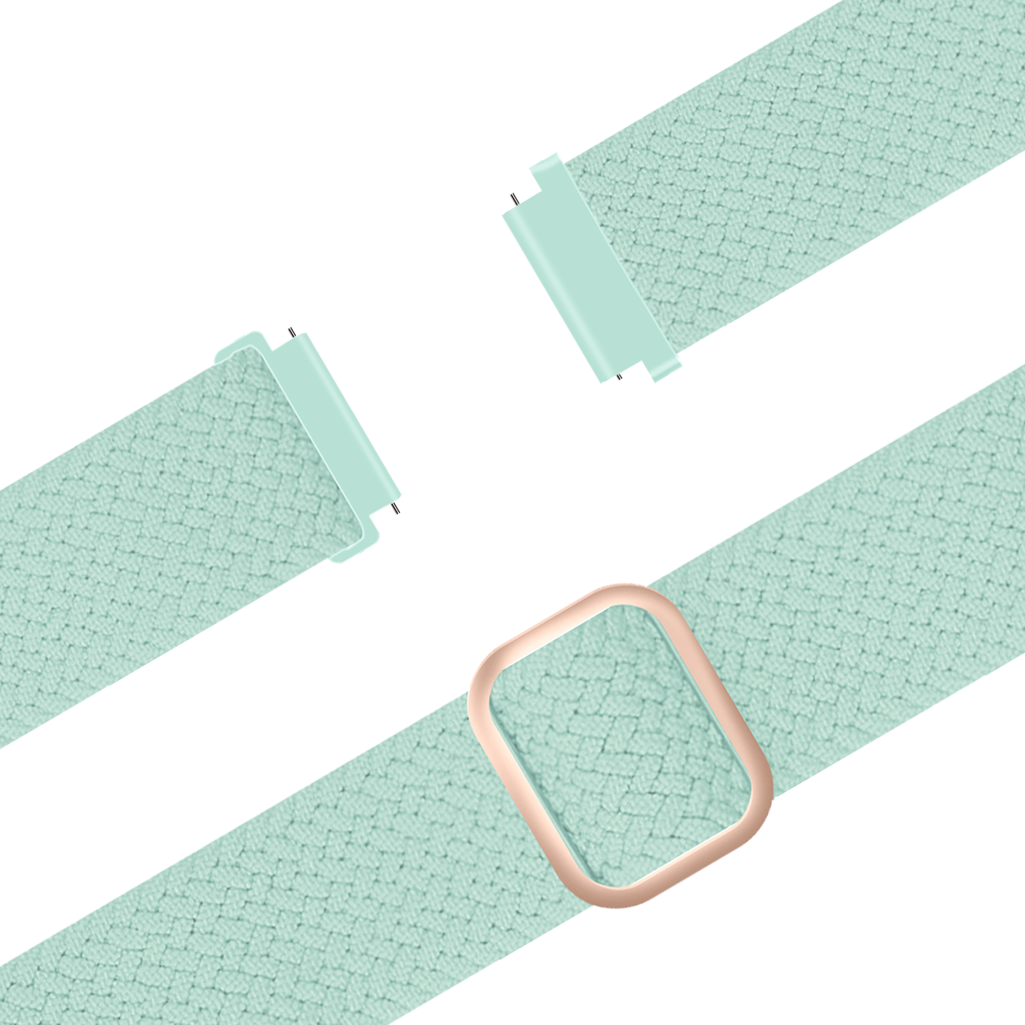 Bandz Garmin Venu 3s Verstellbares Geflochtenes Armband (Türkis)