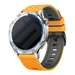Suunto Nautic S Twill Sportarmband (Dunkelgelb/Grau)
