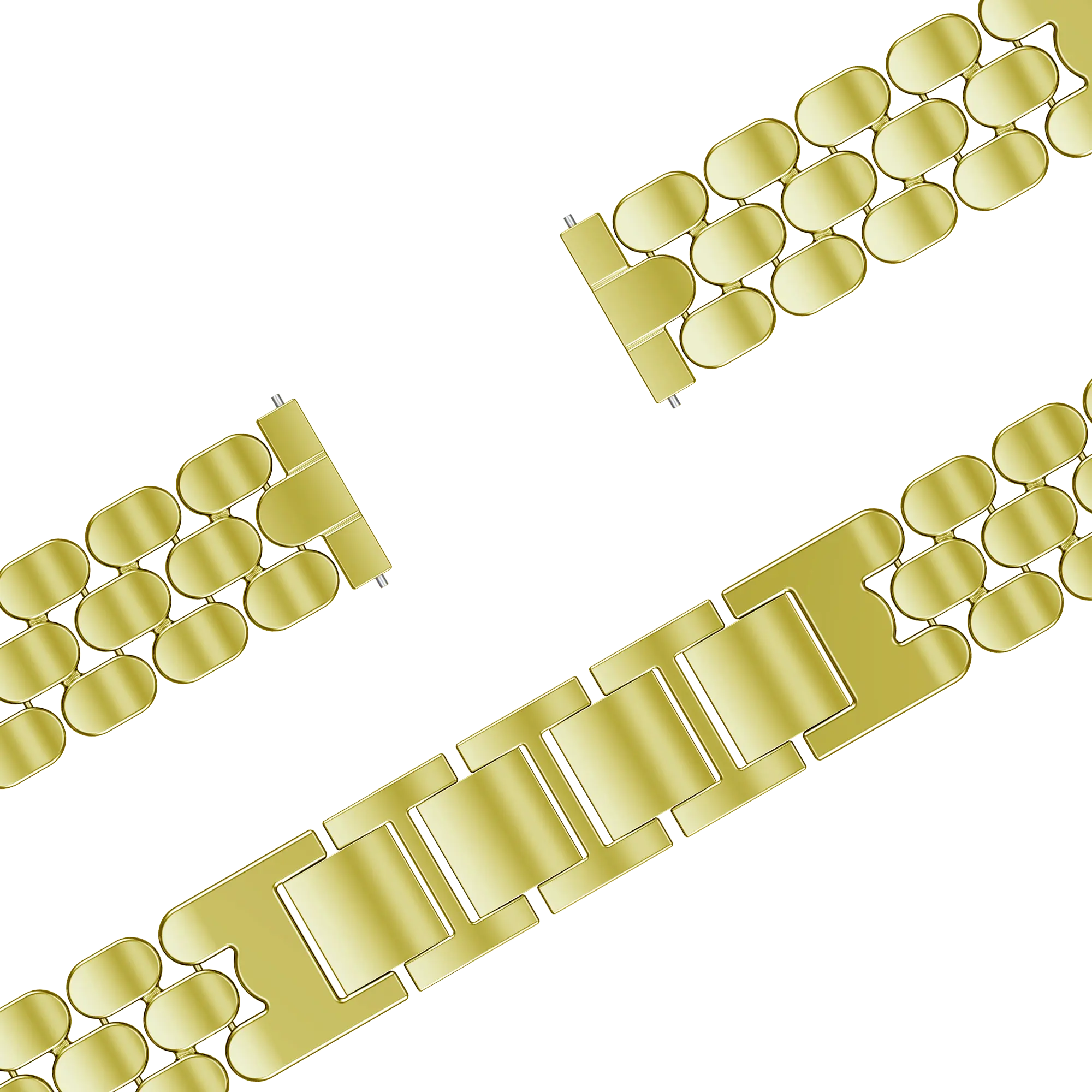 Bandz Fossil Gen 5e - 42mm Stahlarmband 'Oval' (Gold)