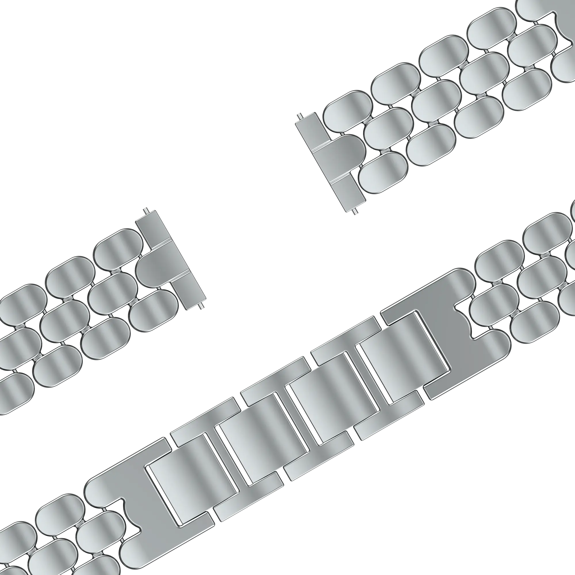 Bandz ICE Smart 3.0 Round 1.20 Steel Strap 'Oval' (Silver)