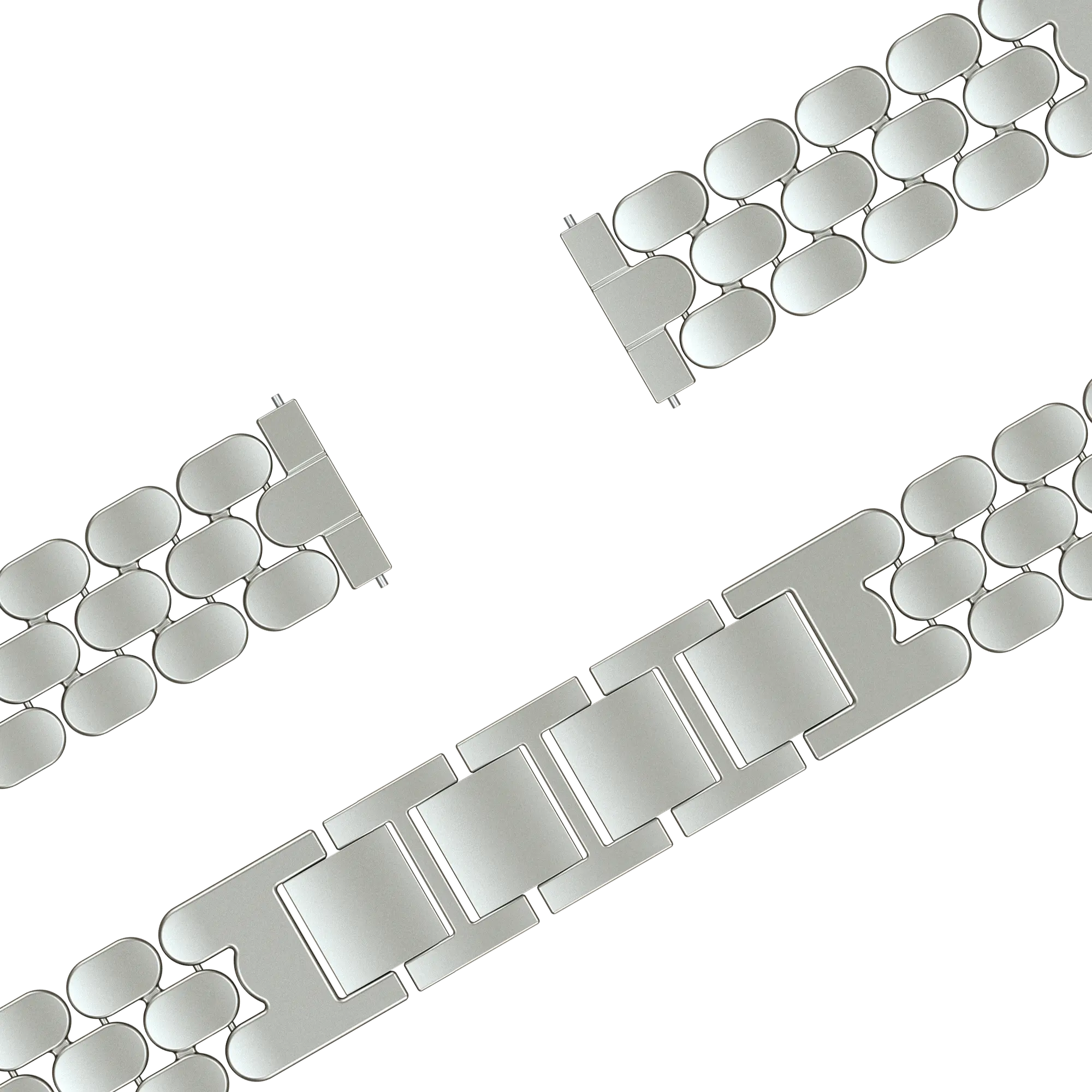 Bandz Fossil Gen 6 - 42mm Stahlarmband 'Oval' (Polarstern)