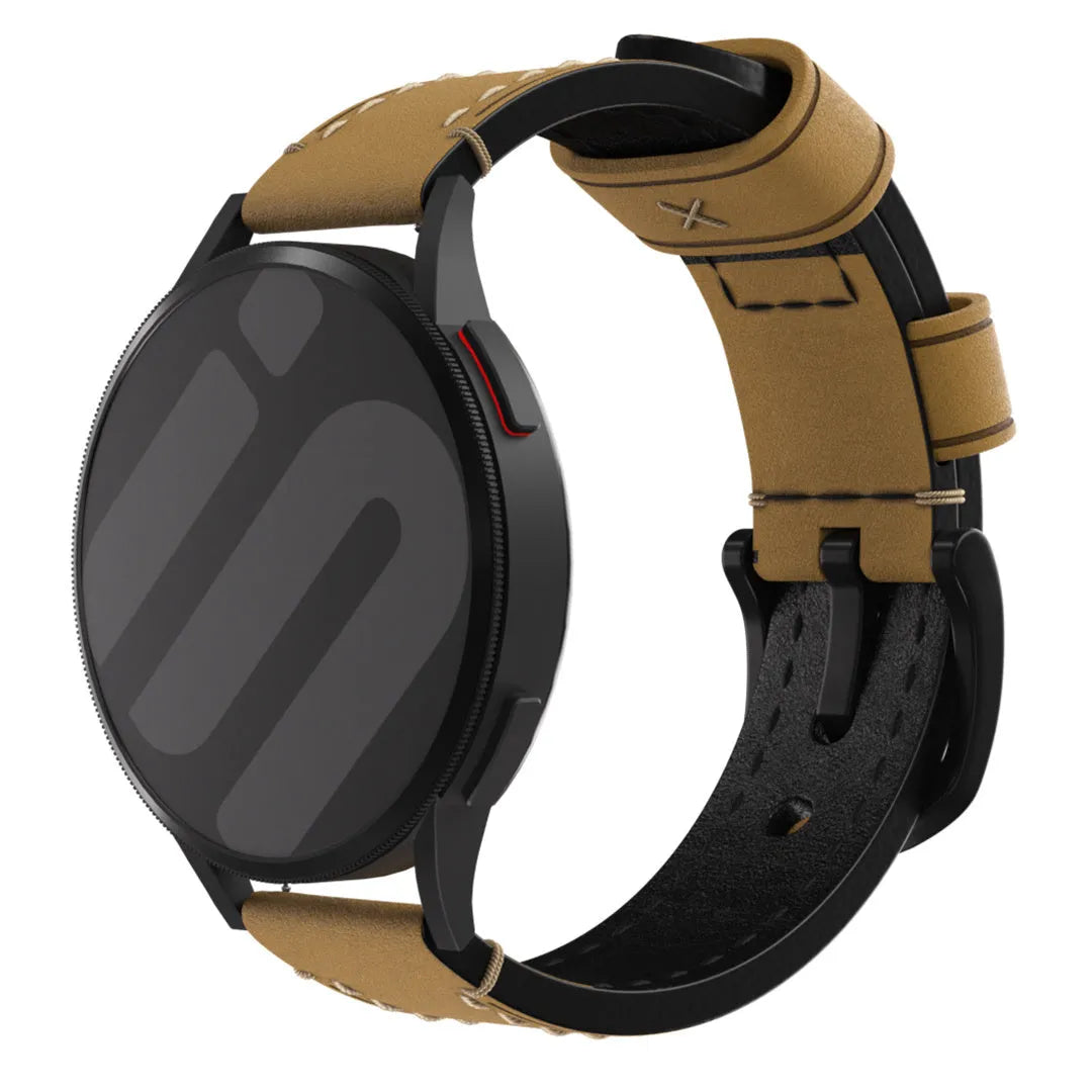 Oppo Watch X2 Mini Echtes Lederarmband (Braun)