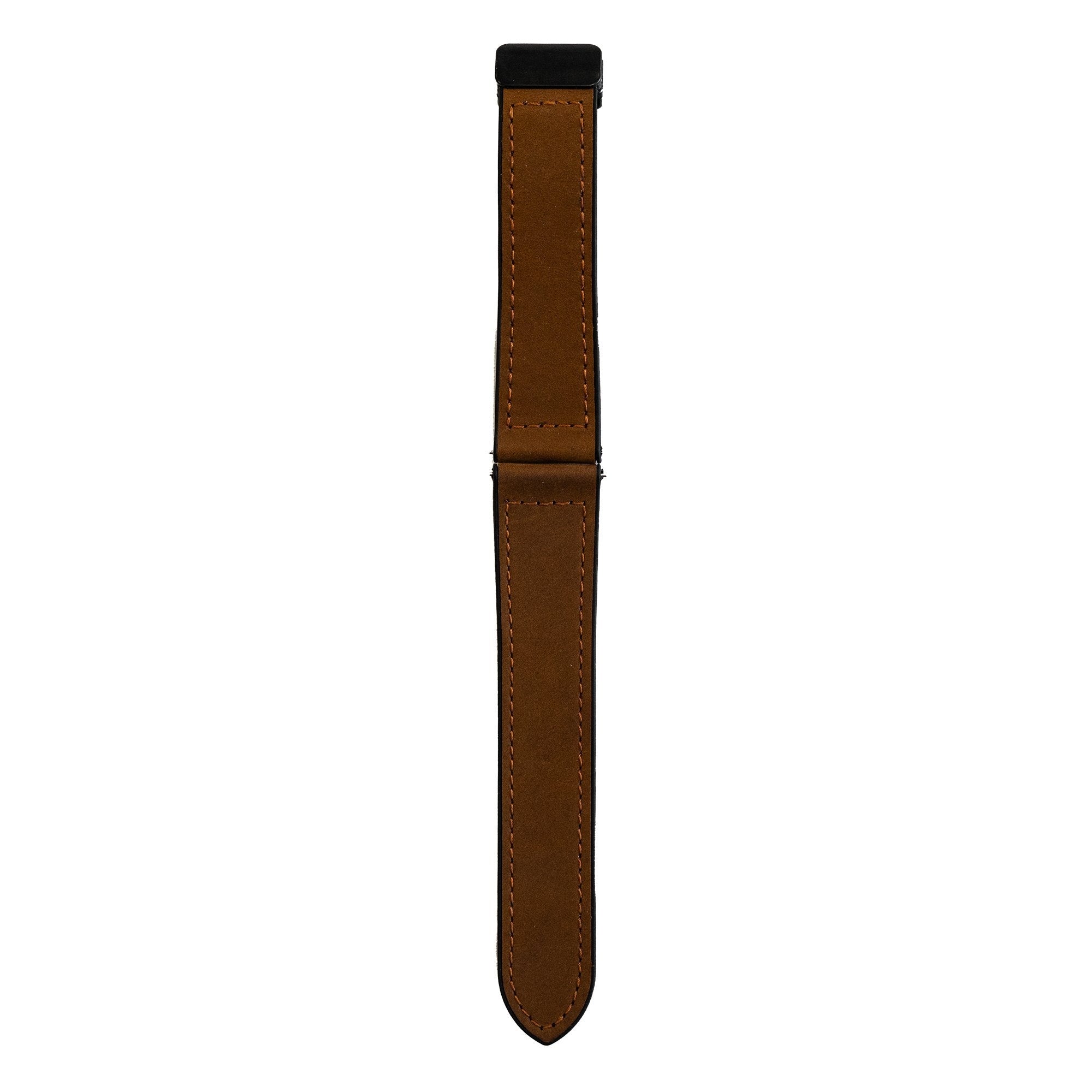Amazfit Balance 2 Leather Strap with D-Buckle (Dark Brown)