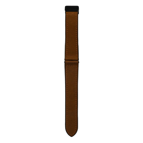 Amazfit Bip 6 Leather Strap with D-Buckle (Dark Brown)