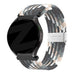 Bandz Polar Ignite 2 geflochtenes Nylonarmband (Schwarz Mischung)