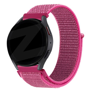Bandz Garmin Venu Nylon Loop Strap (Dragonfruit)