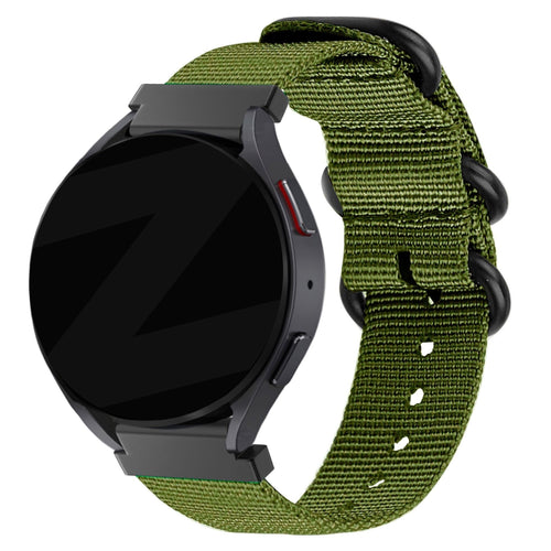 Bandz Oppo Watch X2 Nylonarmband mit Schnalle (Grün)