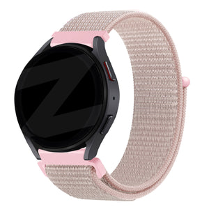 Bandz Garmin Vivomove Trend Nylon Loop Strap (Rose Gold)