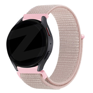 Bandz Garmin Vivomove Sport Nylon Loop Strap (Rose Gold)