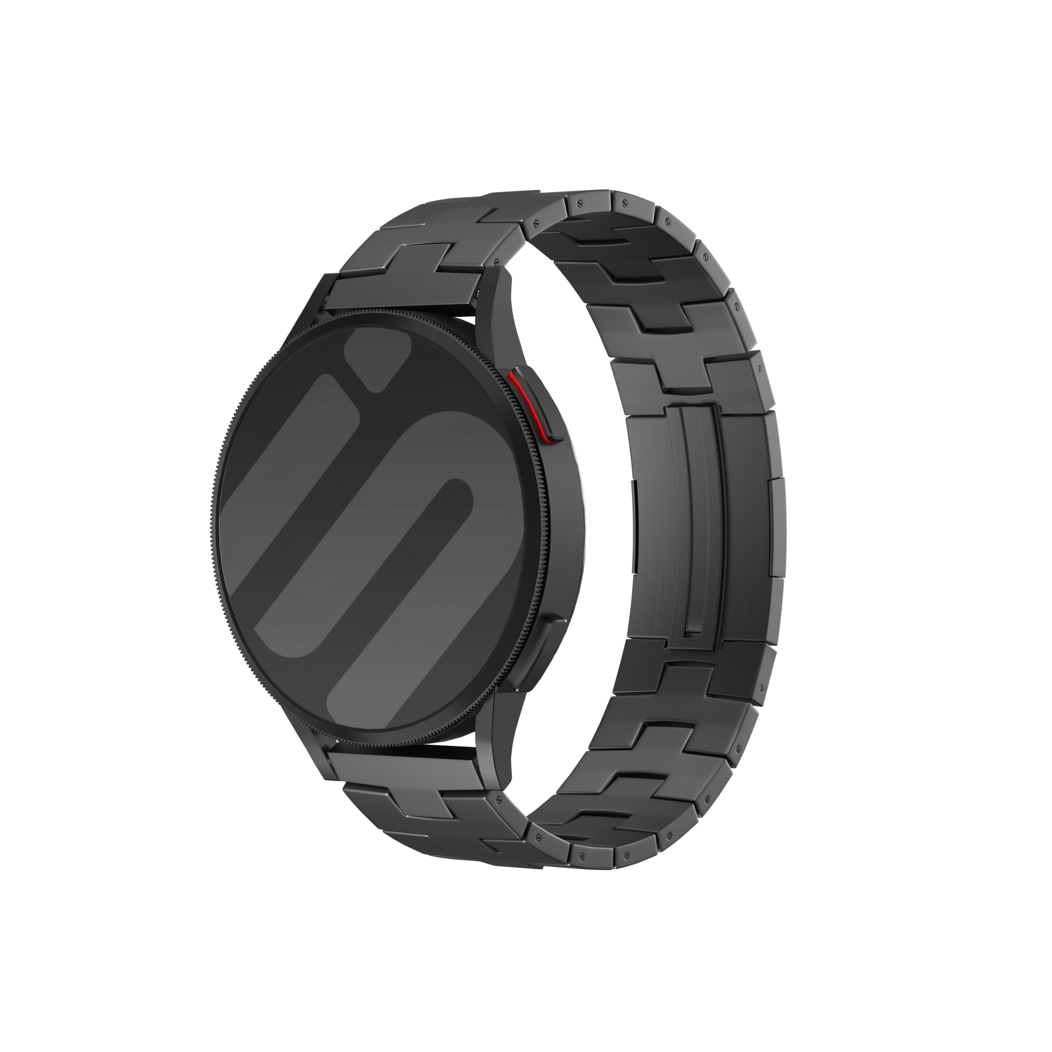 Amazfit GTR 4 Geburstetes Titanarmband (Flache Schnalle) (Graphit)