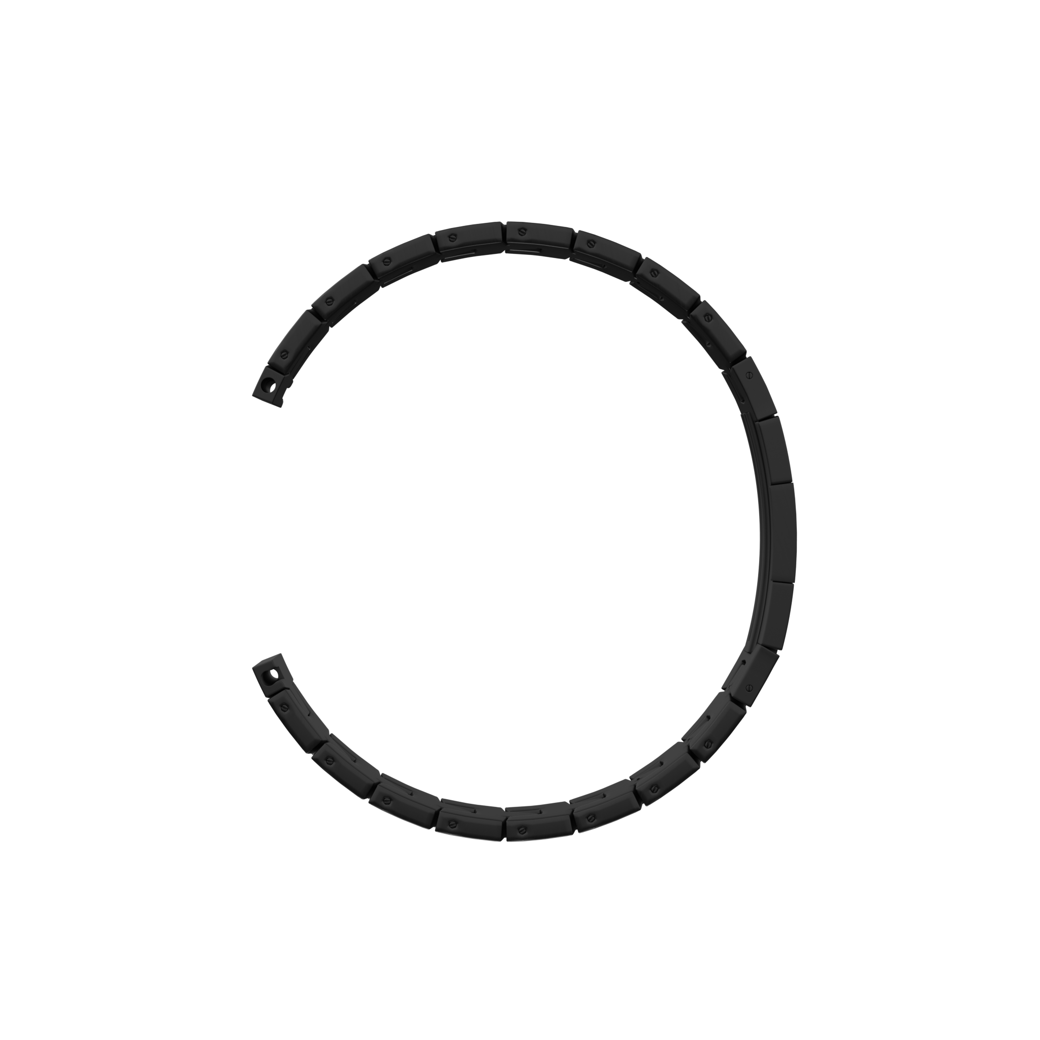 CMF Watch Pro 2 Gebürstetes Titan-Armband (flache Schließe) (Schwarz)