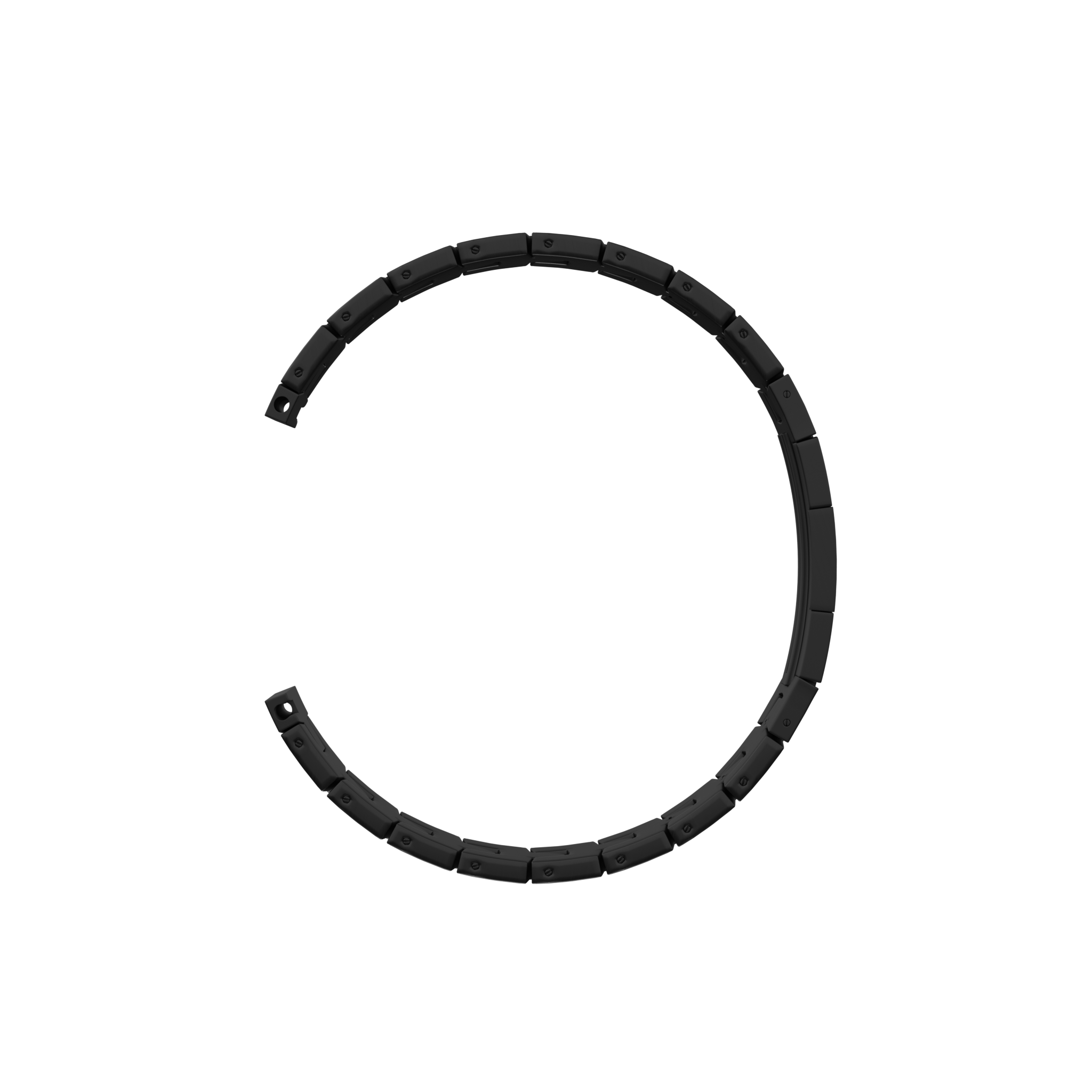 Oppo Watch X Titanium Grain Strap (Flat Buckle) (Graphite)