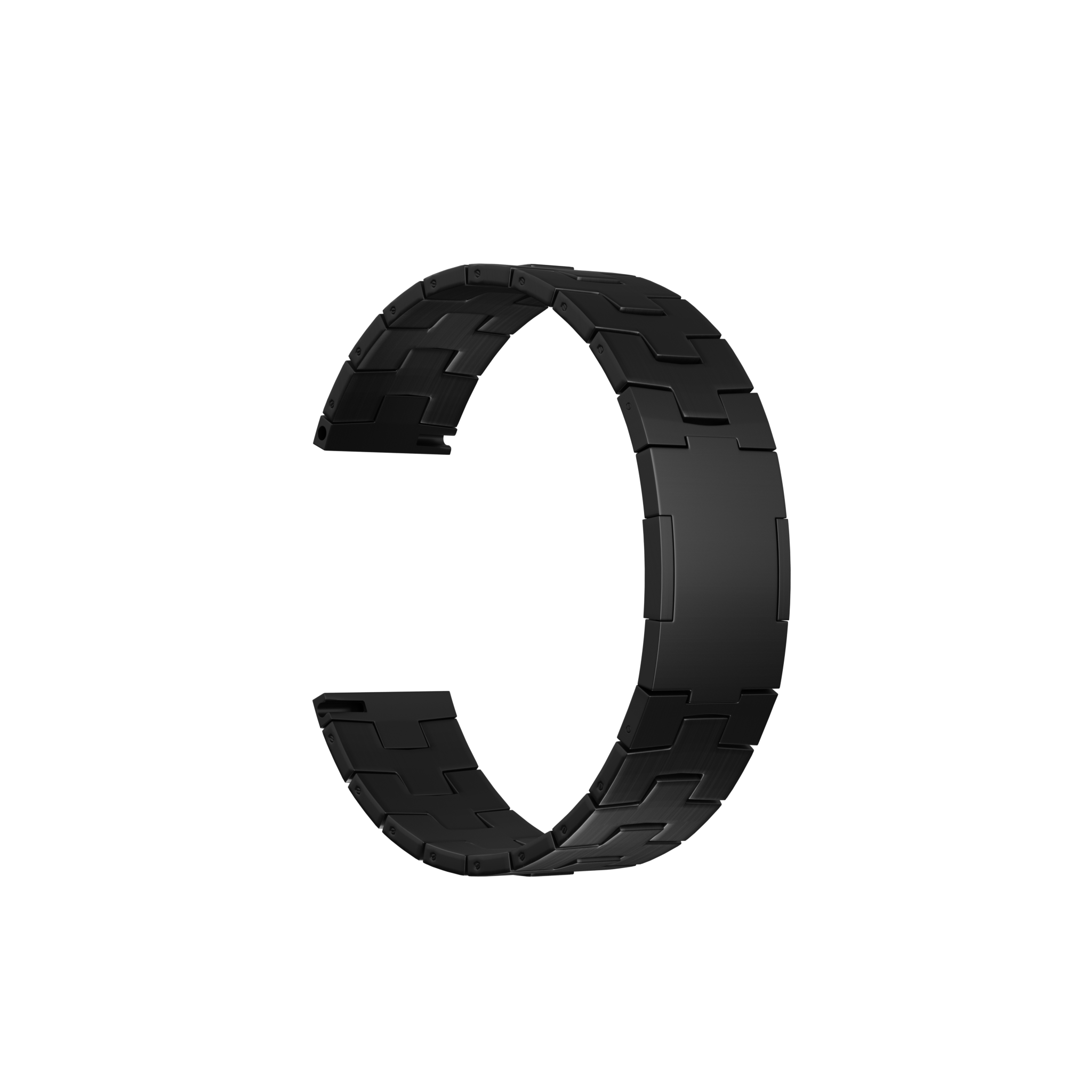 CMF Watch Pro 2 Gebürstetes Titan-Armband (flache Schließe) (Schwarz)