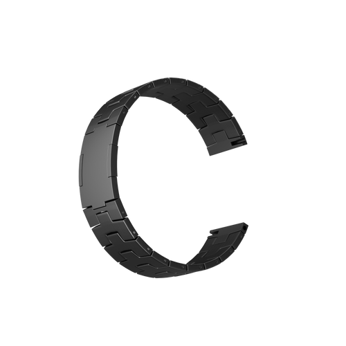 CMF Watch Pro 2 Gebürstetes Titan-Armband (flache Schließe) (Schwarz)