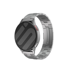 Huawei Watch GT Runner 2 Gebürstetes Titanarmband (Flache Schließe) (Silber)