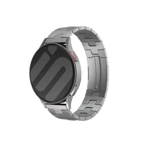Suunto 9 Peak gebürstetes Titanarmband (flache Schnalle) (Silber)