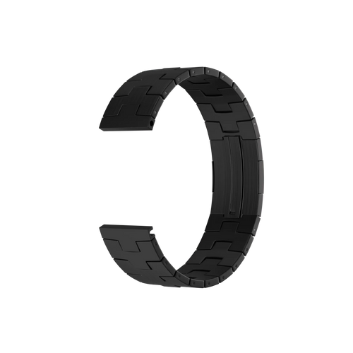 Suunto Race (S) Titanium Grain Strap (Flat Buckle) (Black)