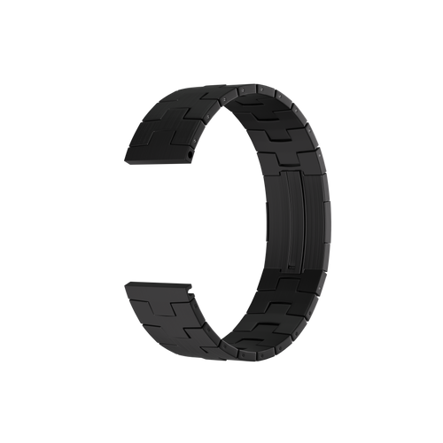 Huawei Watch 5 - 46mm Titanium Grain Strap (Flat Buckle) (Black)