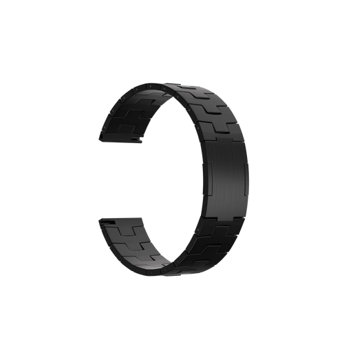 Huawei Watch 5 - 46mm Titanium Grain Strap (Flat Buckle) (Black)