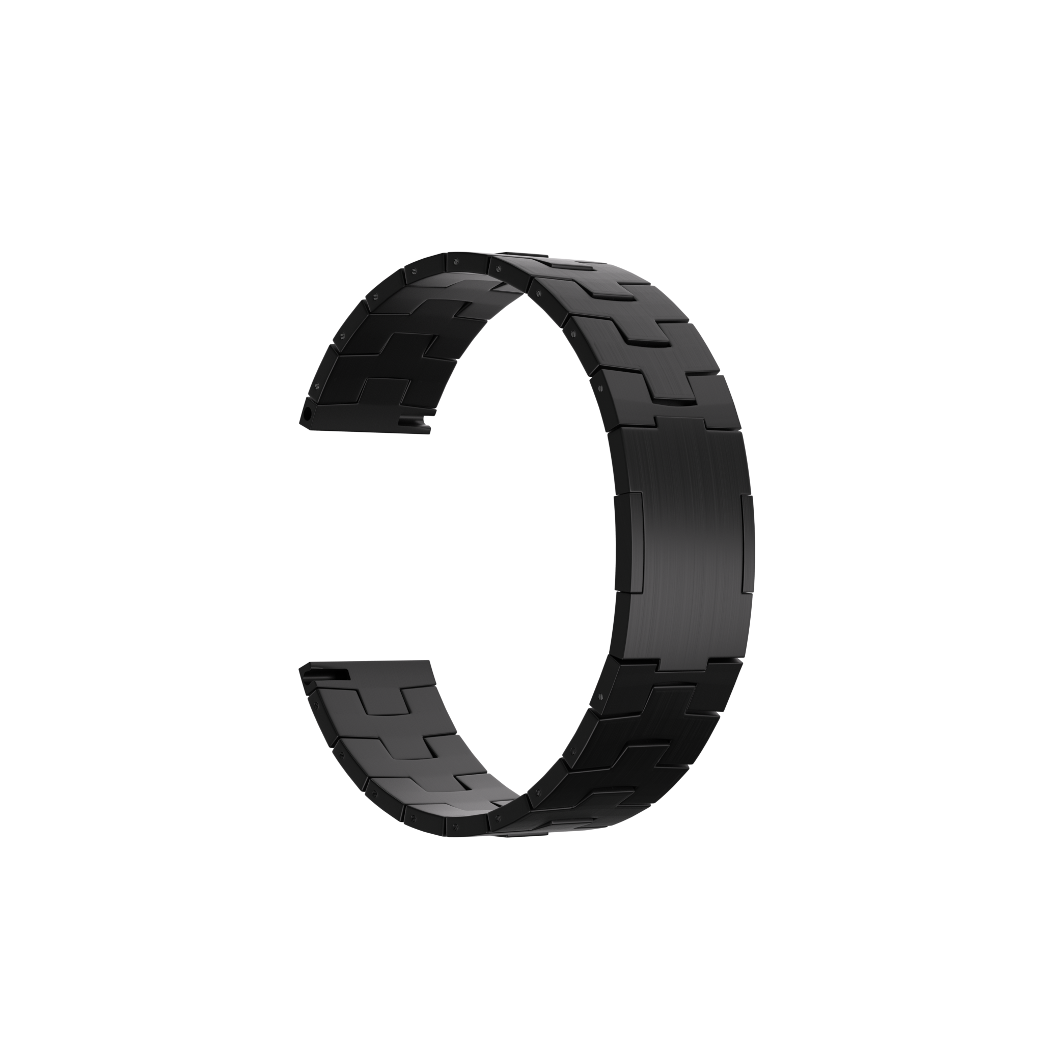 Huawei Watch GT 6 Pro - 46mm Titanium Grain Strap (Flat Buckle) (Black)