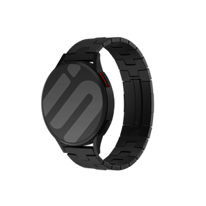 Amazfit Balance Titanium Grain Strap (Flat Buckle) (Black)