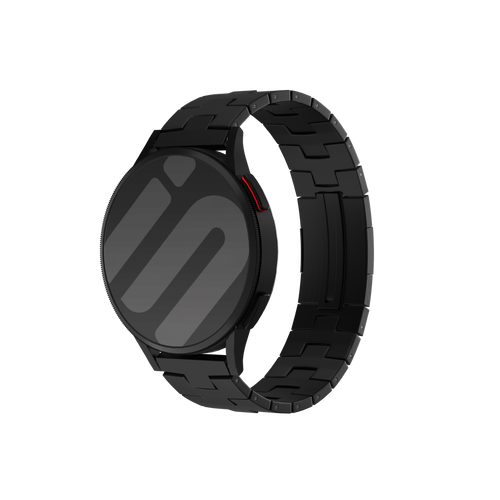 Oppo Watch X2 Titanium Grain Strap (Flat Closure) (Black)