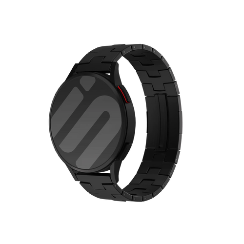 Amazfit GTR 4 Titanium Grain Strap (Flat Buckle) (Black)