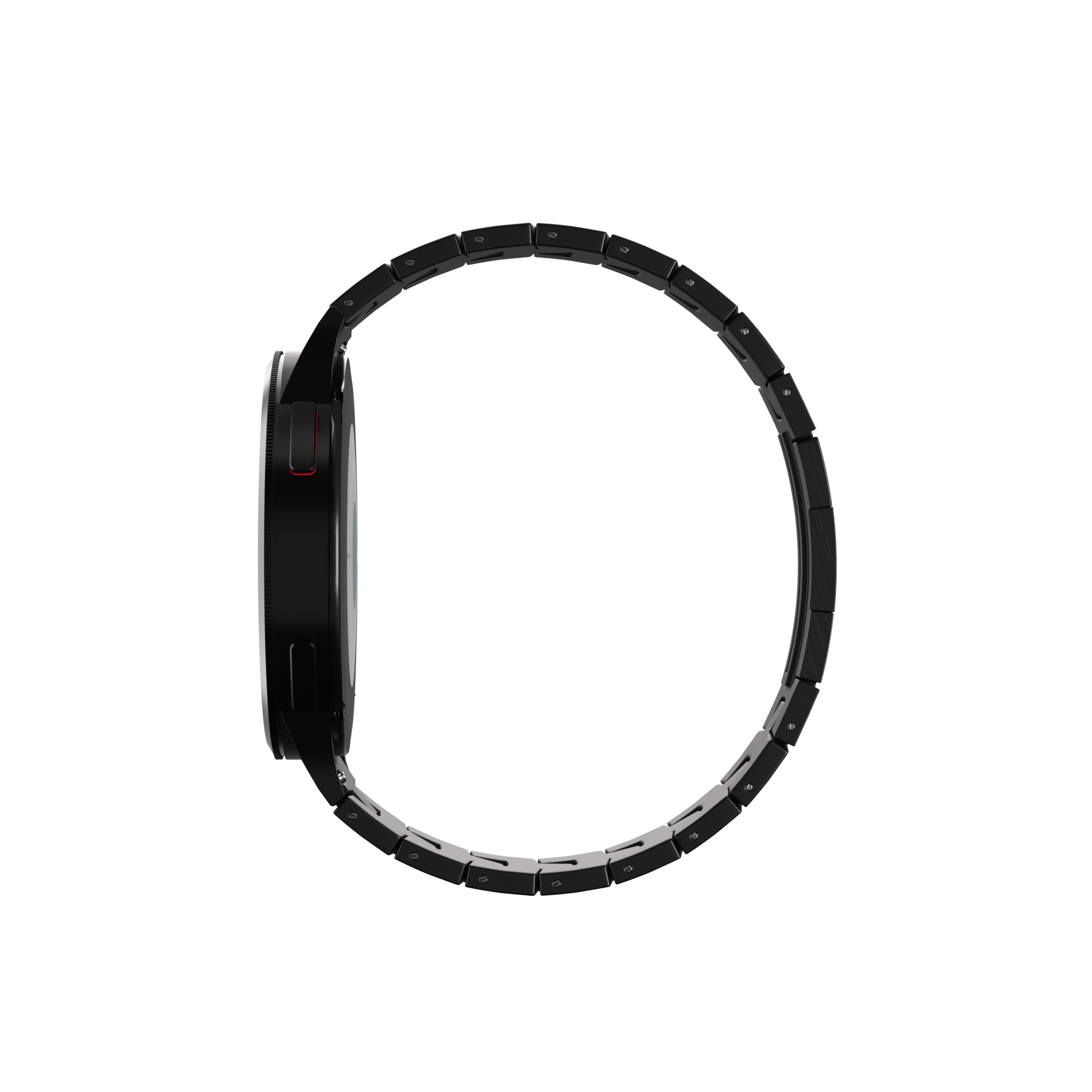 Huawei Watch GT 5 - 46mm Gebürstetes Titanarmband (flacher Verschluss) (Schwarz)