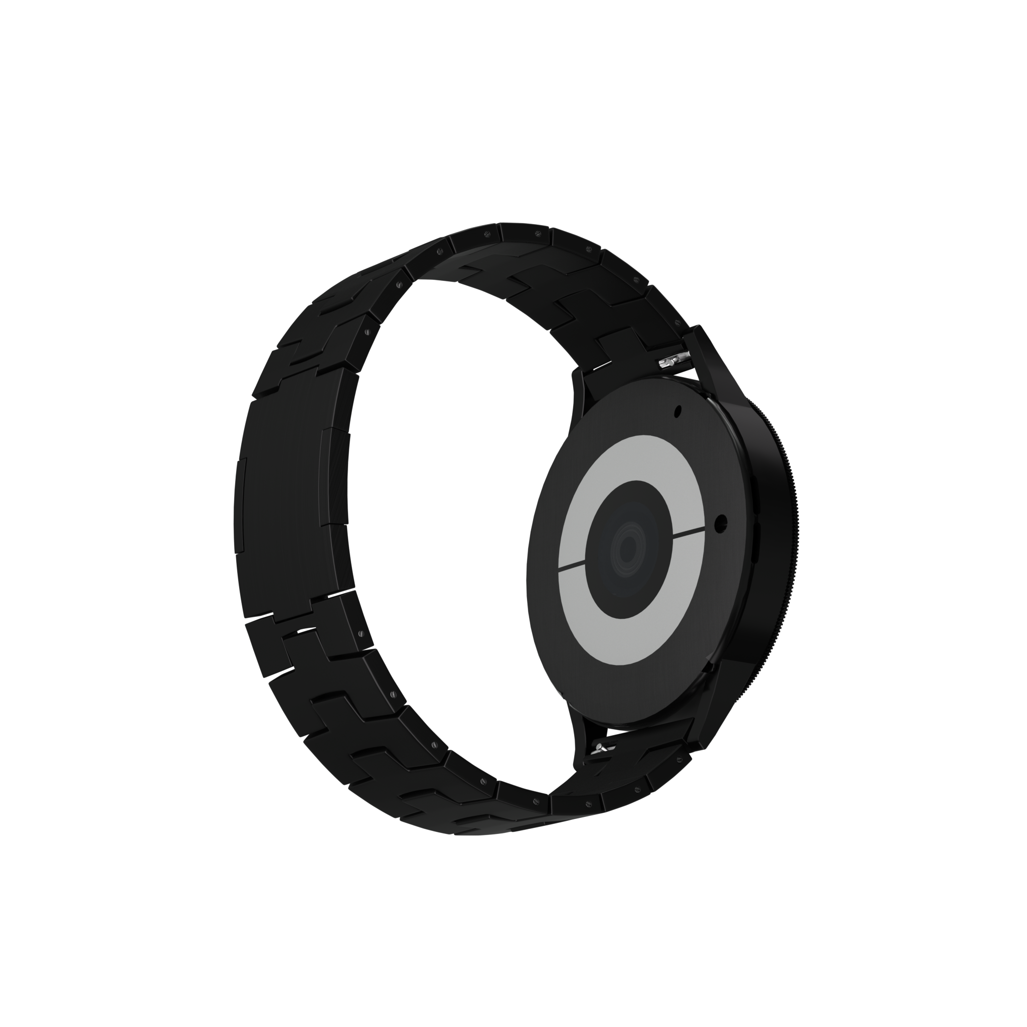 Huawei Watch GT 5 - 46mm Gebürstetes Titanarmband (flacher Verschluss) (Schwarz)