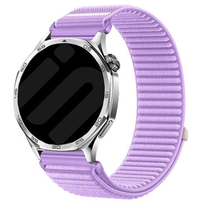 Huawei Watch 5 - 42mm Wave Nylonarmband (Lila)