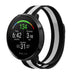 Polar Vantage M Milanese Strap (Black/White)