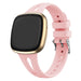 Fitbit Sense 2 Luxus Silikonarmband (Rosa)