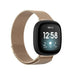 Fitbit Versa 3 Milanese Armband (Champagner Gold)