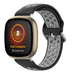 Fitbit Versa 3 Sportarmband (Schwarz / Grau)