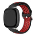Fitbit Sense 2 Sport Strap (Black/Red)