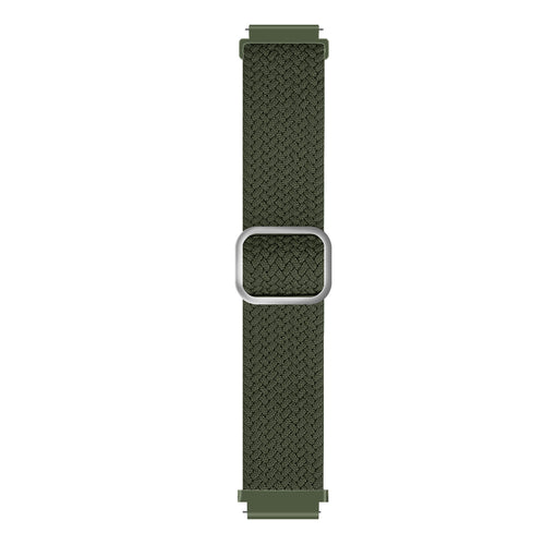 Amazfit Bip 6 verstellbares gewebtes Band (Grün)