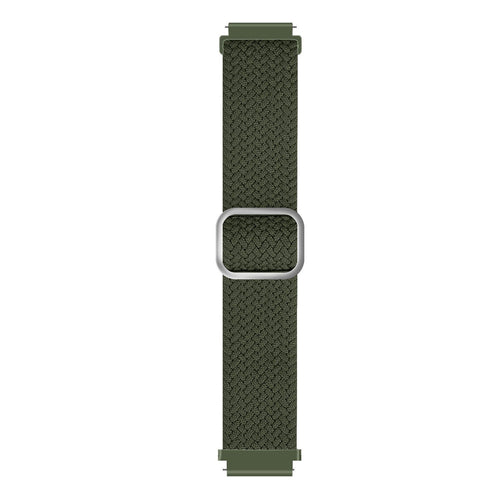 Suunto 9 Peak Pro Verstellbar geflochtene Armband (grün)