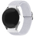 Samsung Galaxy Watch 6 Classic 47mm gewebtes Nylonarmband (Signalweiß)