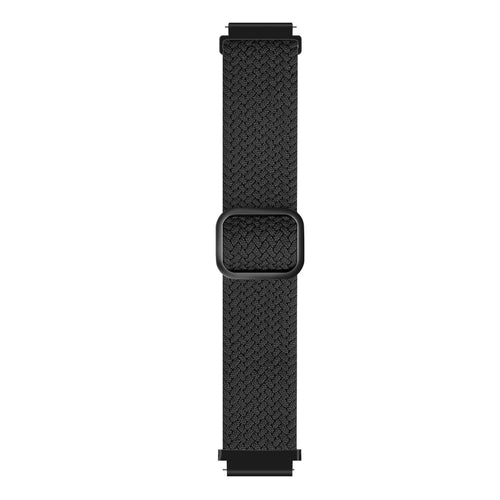 Redmi Watch 5 Lite gewebtes Nylonarmband (Schwarz)