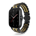 Amazfit GTS 2 Duo Stahlgliederband (Schwarz/Gold)